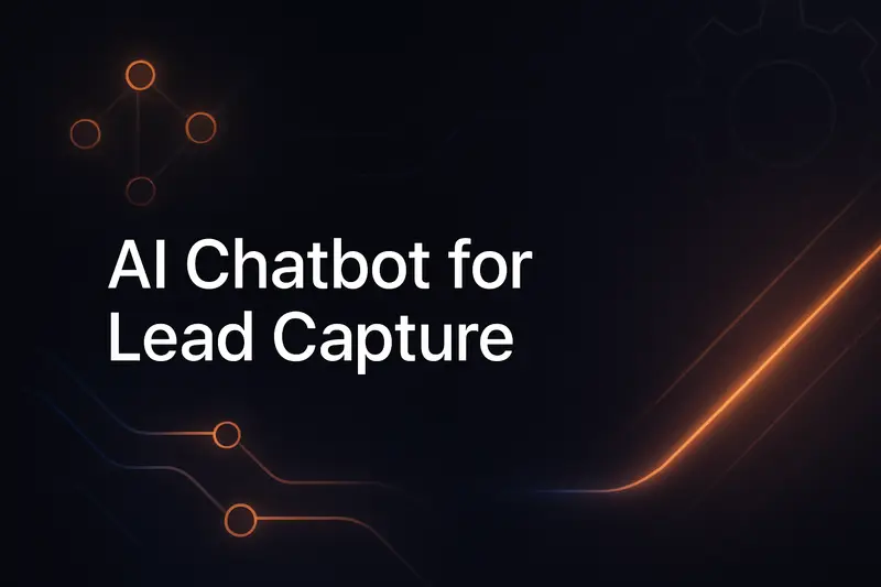 AI Chatbot for Lead Capture: Convert Website Visitors 24/7