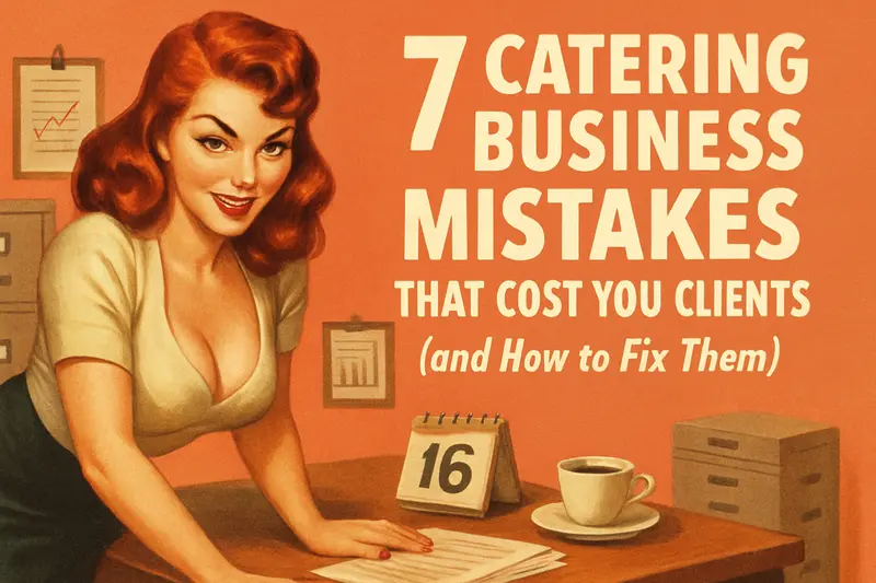 7 Catering Business Mistakes That Cost You Clients (and How to Fix Them)
