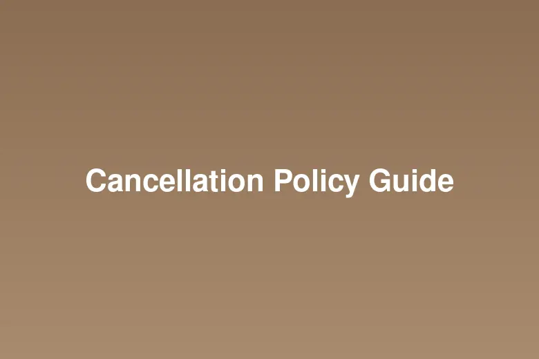 Catering Cancellation Policy: Protect Your Revenue Without Losing Clients