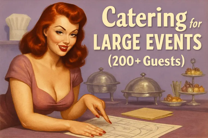 Catering for Large Events (200+ Guests): The Operations Playbook