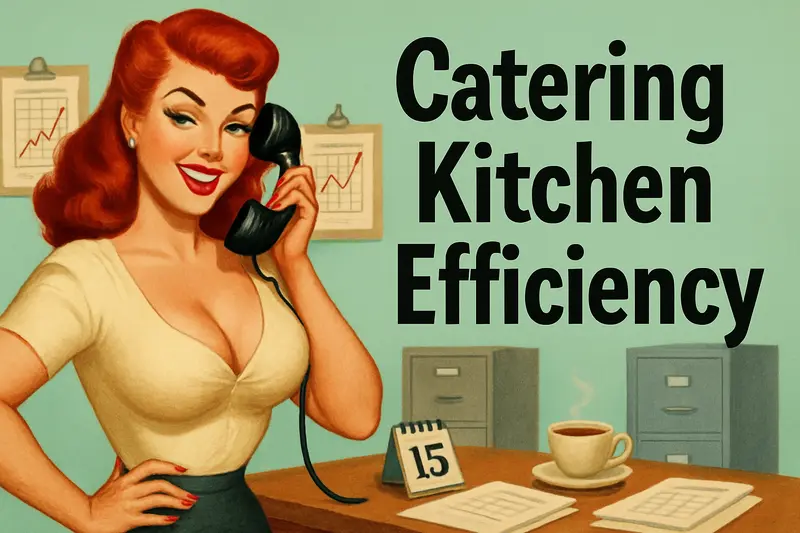 Catering Kitchen Efficiency: Prep Smarter, Not Harder