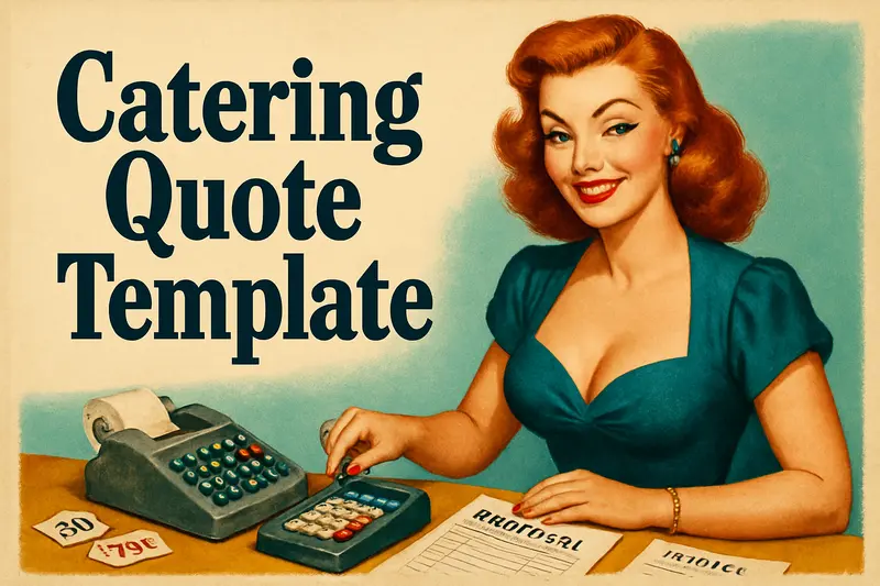 Catering Quote Template: Send Professional Quotes in 5 Minutes