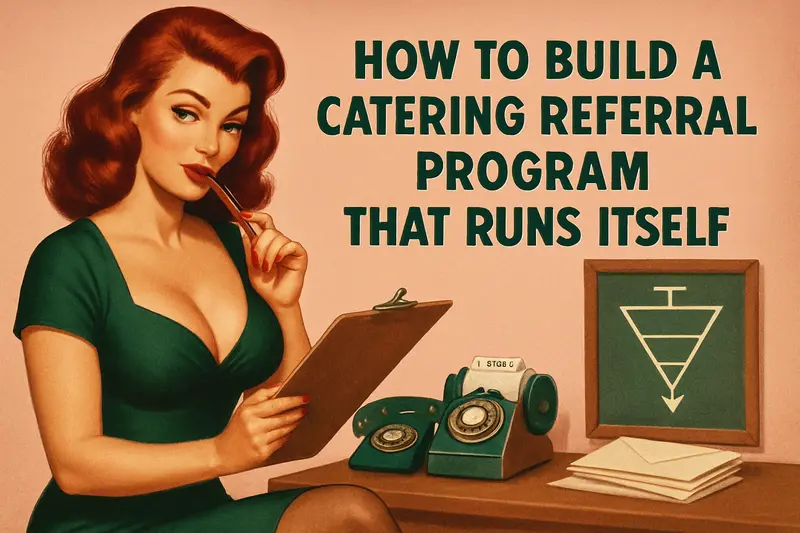 How to Build a Catering Referral Program That Runs Itself