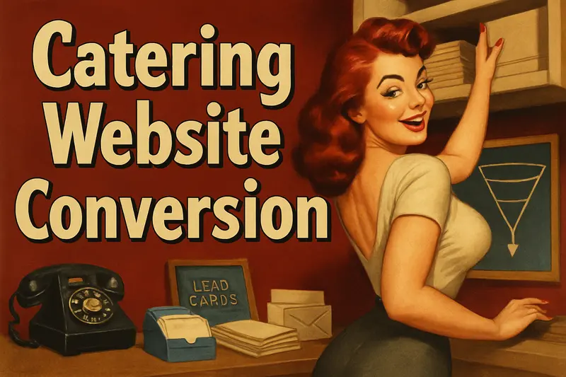 Catering Website Conversion: Turn Visitors into Inquiries