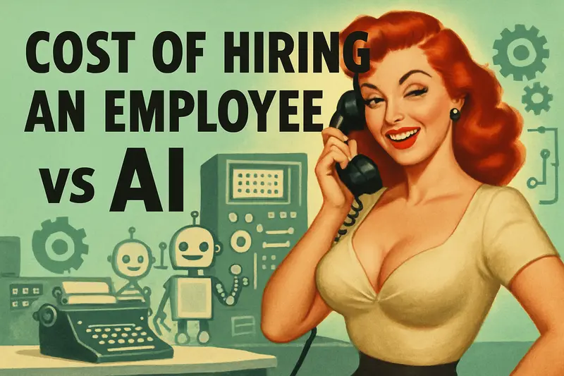 Cost of Hiring an Employee vs AI: The 2026 Breakdown