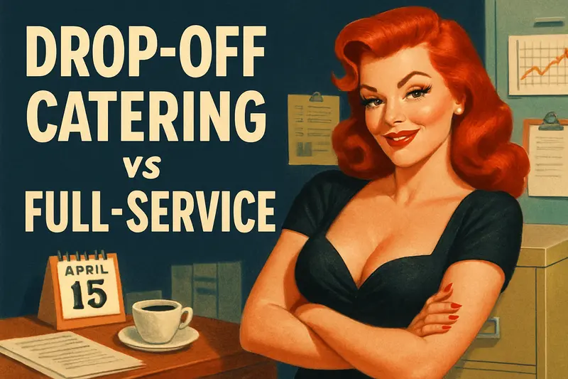 Drop-Off Catering vs Full-Service: Which Model Makes More Money?