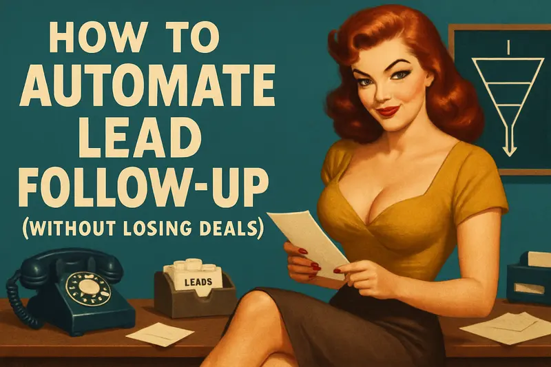 How to Automate Lead Follow-Up (Without Losing Deals)
