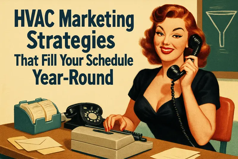 HVAC Marketing Strategies That Fill Your Schedule Year-Round