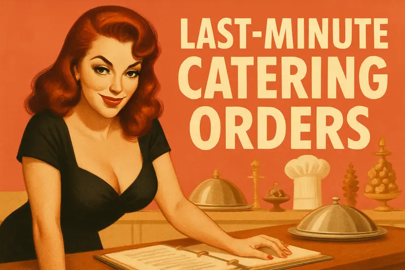 Last-Minute Catering Orders: When to Say Yes (and How to Deliver)
