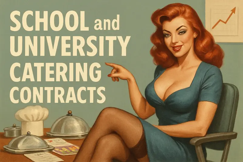 School and University Catering Contracts: How to Win Them